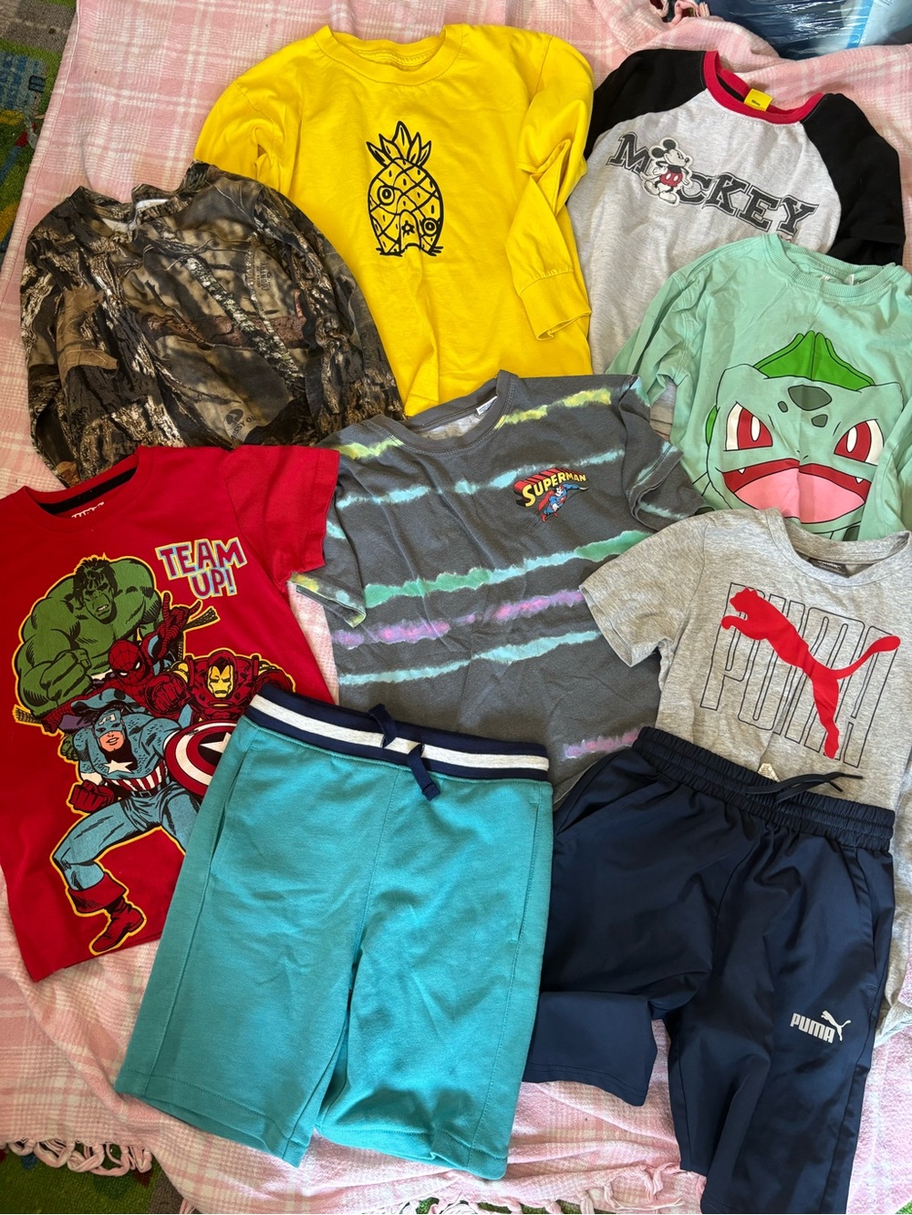 Boys size 7 clothing lot